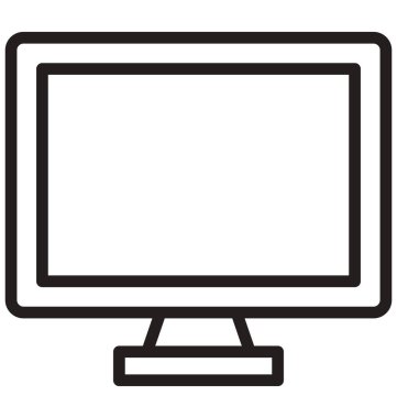 Kolayca düzenlemek veya değiştirmek bilgisayar ekran izole vektör simgesi