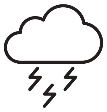 Kolayca düzenlemek veya değiştirmek iklim izole vektör simge