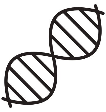 Kolayca düzenlemek veya değiştirmek Biyoloji izole vektör simge