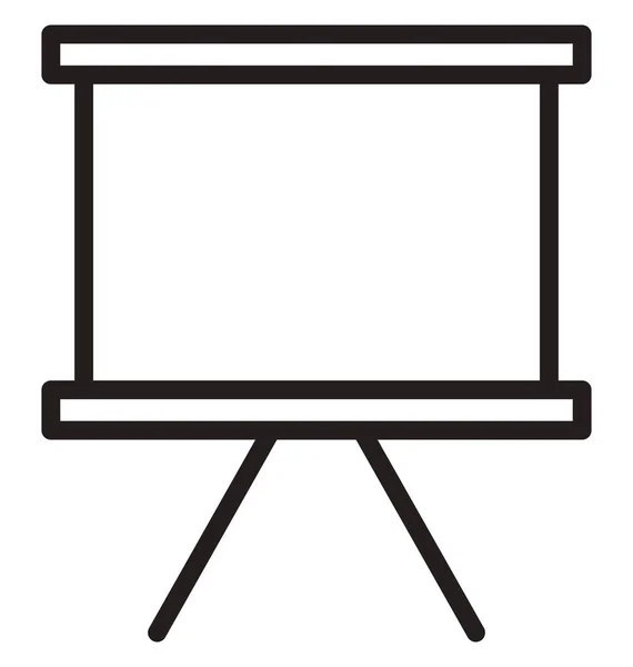Blackboard Isolerade Vektor Icon Som Lätt Kan Ändra Eller Redigera — Stock vektor