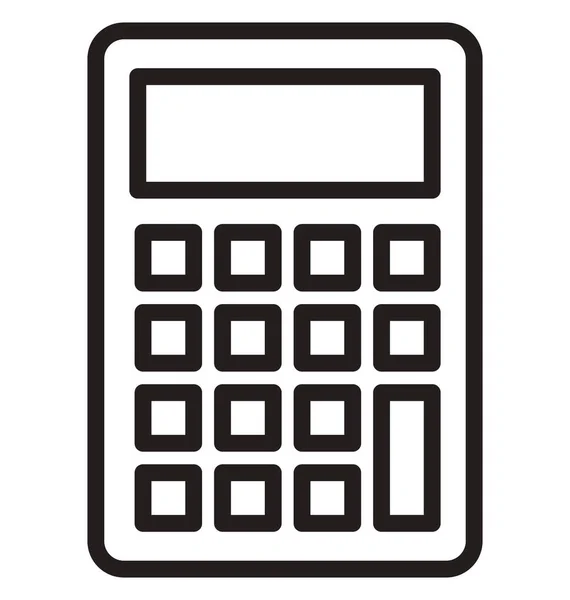 Accounting Isolated Vector Icon Can Easily Modify Edit — Stock Vector