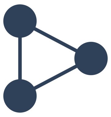 Kolayca düzenlemek veya değiştirmek atom izole vektör simge