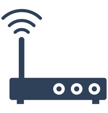 Kolayca düzenlemek veya değiştirmek Internet izole vektör simge