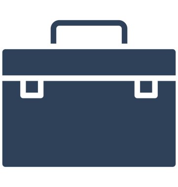 Kolayca düzenlemek veya değiştirmek çanta izole vektör simge