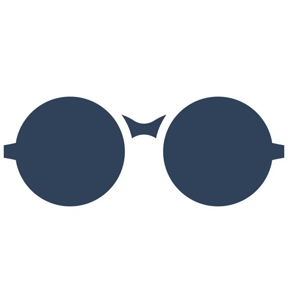 Gafas Graduadas Icono Vector Aislado Que Puede Modificar Editar Fácilmente — Vector de stock