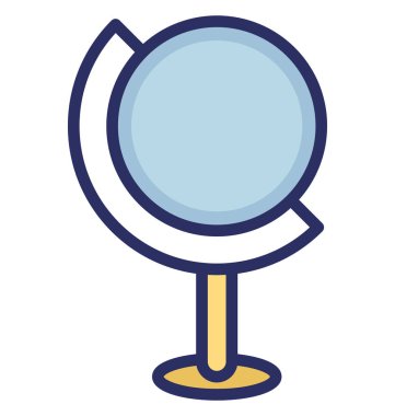 Kolayca düzenlemek veya değiştirmek haritacılık izole vektör simge