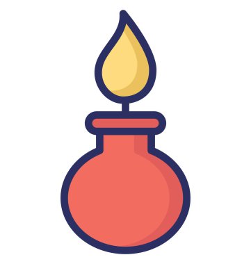 Kolayca düzenlemek veya değiştirmek brülör izole vektör simge