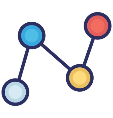 Kolayca düzenlemek veya değiştirmek bağlantı izole vektör simgesi 