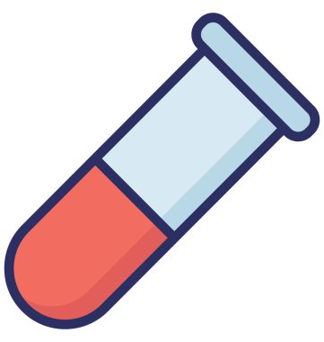 Kültür tüp kolayca düzenlemek veya değiştirmek izole vektör simge