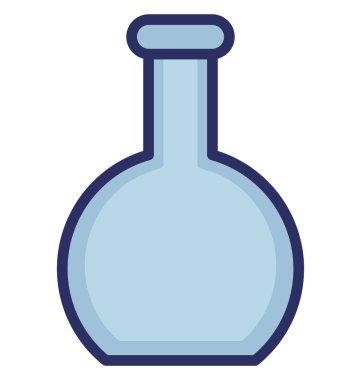 Kolayca düzenlemek veya değiştirmek konik şişesi izole vektör simge