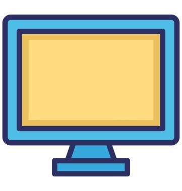 Kolayca düzenlemek veya değiştirmek bilgisayar ekran izole vektör simgesi