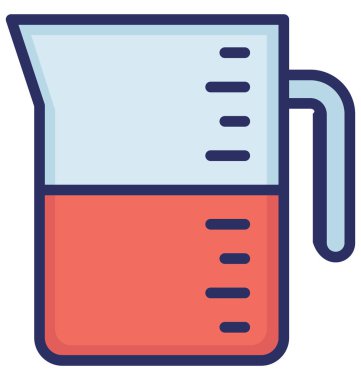 Tıbbi laboratuvar, kimya, uçak, cep, dna ile bilim ve teknoloji izole vektör simgeler oluşur