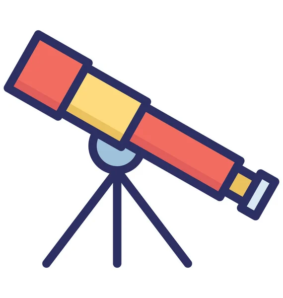 Microscope Isolated Vector Icon Can Easily Modify Edit — Stock Vector