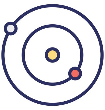 Kolayca düzenlemek veya değiştirmek uydu izole vektör simge