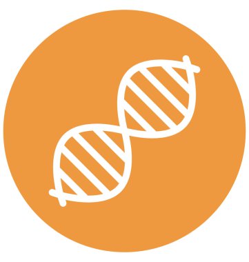 Kolayca düzenlemek veya değiştirmek Biyoloji izole vektör simge