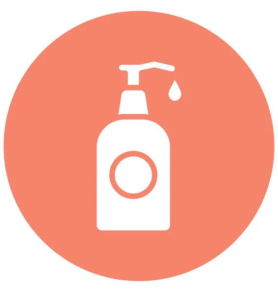 沐浴洗发水隔离矢量图标 可以很容易地修改或编辑 — 图库矢量图片