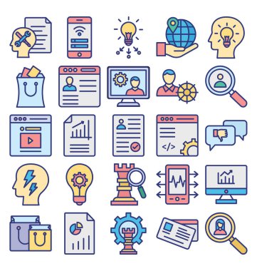 İş Ticareti Vektör Simgesi değiştirilebilir 