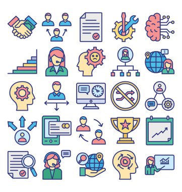 İş Ticareti Vektör Simgesi değiştirilebilir 