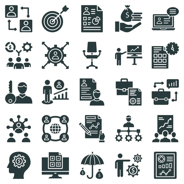 Office ve İşler Vektör simgeleri Kolayca değiştirebilen veya değiştirebilen Ayarlar