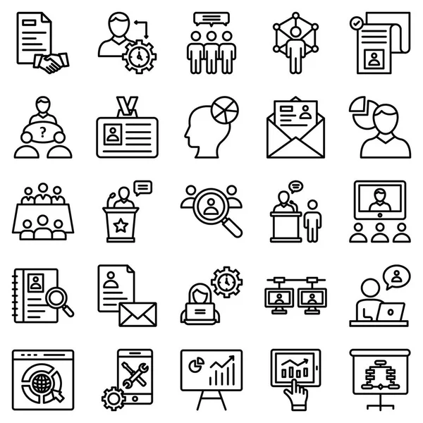 Office ve İşler Vektör simgeleri Kolayca değiştirebilen veya değiştirebilen Ayarlar