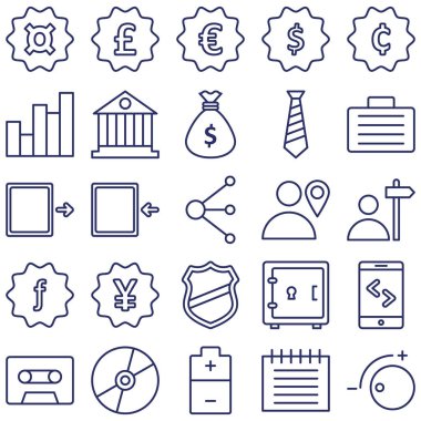 Web ve Kullanıcı Arayüzü izole edilmiş vektör simgesi kolayca değiştirilebilir veya düzenlenebilir