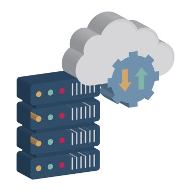 Kolayca değiştirebilen ya da düzenleyebilen büyük veri vektörü simgesi
