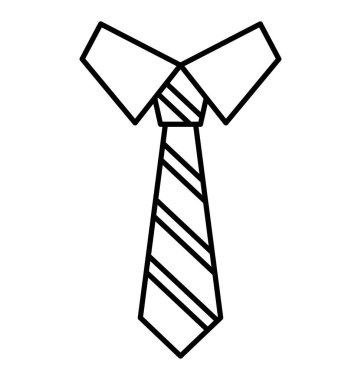 Kolayca değiştirebilen ya da düzenleyebilen Attire Satır Biçimi vektör simgesi