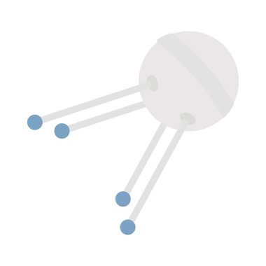 Anten Düz Vektör simgesi Kolayca değiştirilebilir veya düzenlenebilir