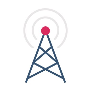 İletişim Düz Vektör simgesi Kolayca düzenlenebilir ya da değiştirilebilir