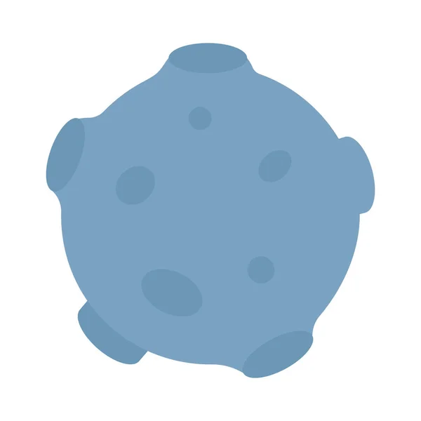 수정하거나 편집할 수있는 소행성 고립된 아이콘 — 스톡 사진