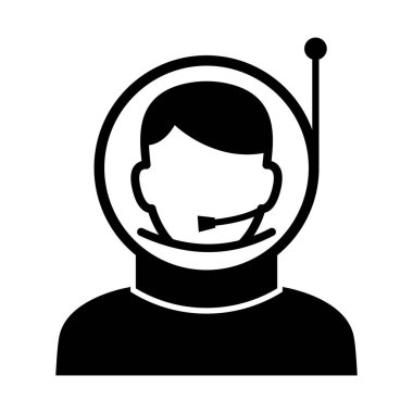 Astronot Isometric vektör simgesi kolayca değiştirebilir veya düzenleyebilir