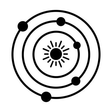 Astronomi Isometric vektör simgesi kolayca düzenleyebilir ya da değiştirebilir