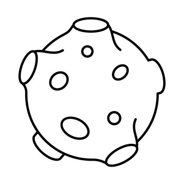 Asteroid Isometric Arkaplan Biçimi vektör simgesi kolayca düzenlenebilir ya da düzenlenebilir