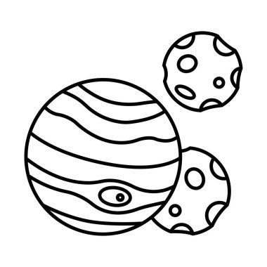 Astronomi Isometric Arkaplan Tarzı vektör simgesi kolayca düzenleyebilen veya düzenleyebilen