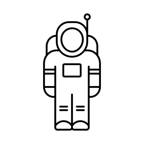 Astronaut Isometric Background Style Vector Icon Which Can Easily Modify — Stock Photo, Image