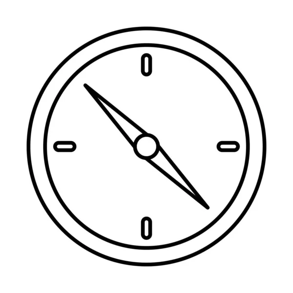 Kompass Isometrisk Bakgrund Stil Vektor Ikon Som Enkelt Kan Ändra — Stockfoto
