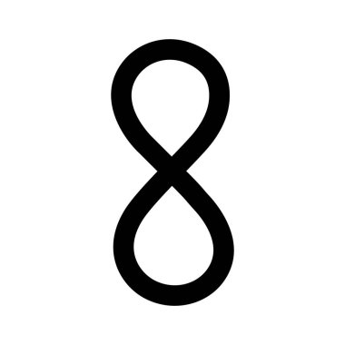 Kolayca düzenleyebilen ve düzenleyebilen Sonsuz Satır Biçimi vektör simgesi