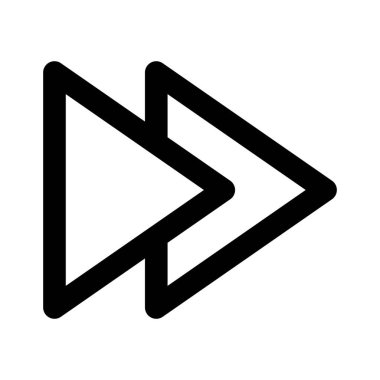 Kolayca düzenleyebilen ve düzenleyebilen Satır Biçimi vektör simgesini ileri al