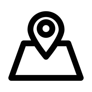 Kolayca düzenleyebilen ve düzenleyebilen Gps Satır Biçimi vektör simgesi