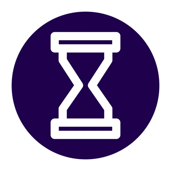 Hourglass Line Style Vector Icon Which Can Easily Modify Edit — Stock Photo, Image