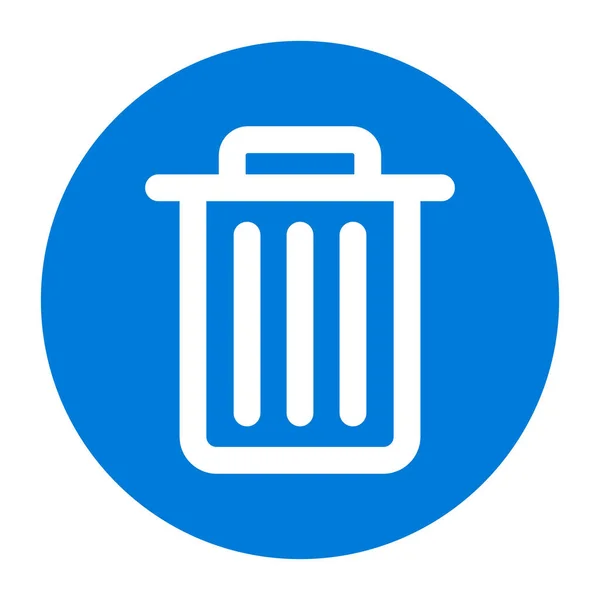 Garbage Line Style Vektor Symbol Das Leicht Geändert Oder Bearbeitet — Stockfoto