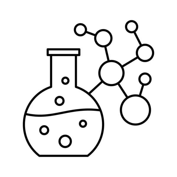 Icono Vector Bioquímico Que Puede Modificar Editar Fácilmente — Archivo Imágenes Vectoriales