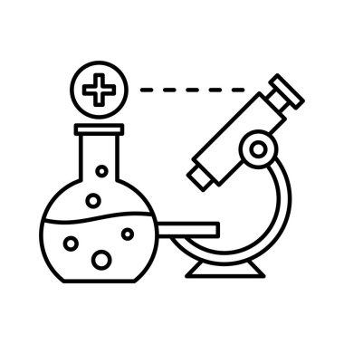 Kolayca değiştirebilen veya düzenleyebilen Biyoteknoloji Vektör Simgesi