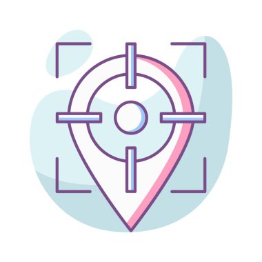  Kolayca düzenleyebilen ve düzenleyebilen Gps Vektör simgesi