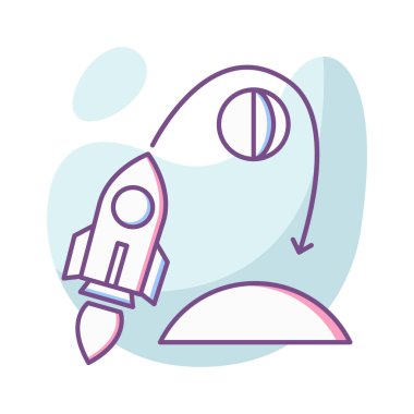 Kolayca değiştirebilen veya düzenleyebilen Astronomi Vektör simgesi