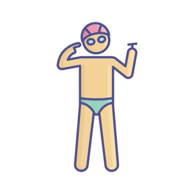 Kolayca değiştirebilen ya da düzenleyebilen kulak vektörü simgesi