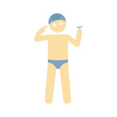 Kolayca değiştirebilen ya da düzenleyebilen kulak vektörü simgesi