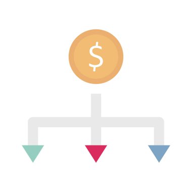 Kolayca düzenleyebilen Vektör Simgesini Böl