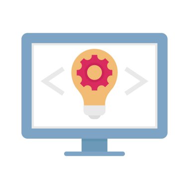 Kolayca düzenleyebilen ve düzenleyebilen yaratıcı kod vektörü simgesi