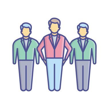 Kolayca düzenleyebilen ve düzenleyebilen Takım Çalışması Vektör Simgesi